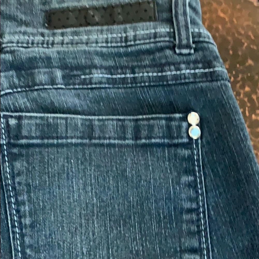 Authentic Componix Skinny Crystal Button Jeans - image 5